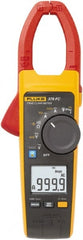 Fluke - 376 FC, CAT IV, CAT III, Digital True RMS Clamp Meter with 1.3386" Clamp On Jaws - Exact Tool & Supply