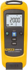 Fluke - A3003FC, CAT IV, CAT III, Digital Wireless Clamp Meter with 2.5197" Clamp On Jaws - 2000 AC/DC Amps, 2000 DC Amps, Measures Current - Exact Tool & Supply
