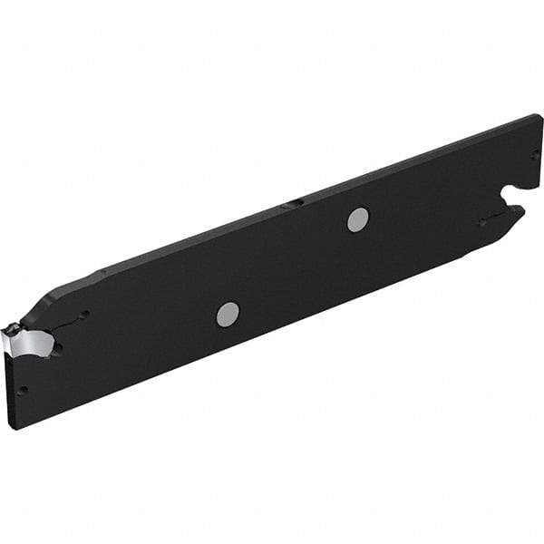 Walter - 0.104" Blade Width, 5.929" OAL, Neutral Cut, Indexable Cut-Off Blade - 60mm Max Depth of Cut, G2042-P Blade, G2042-P Series - Exact Tool & Supply