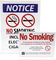 NMC - 8-1/2" Wide x 11" High Sign Compatiblity, Acrylic Sign Holder - Clear, 11" Holder Height - Exact Tool & Supply
