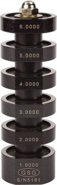 GSG - 25 to 150mm Caliper Calibration Master - Accurate to 0.005mm - Exact Tool & Supply