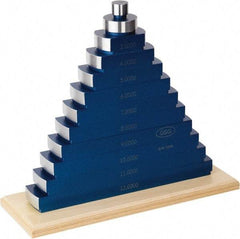 GSG - 1 to 12" Micrometer and Caliper Calibration Kit - Accurate to 0.0001" - Exact Tool & Supply