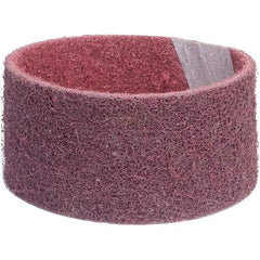 Norton - 2-3/4" Wide x 15-1/2" OAL, Aluminum Oxide Abrasive Belt - Aluminum Oxide, Medium, Nonwoven, Cloth Backing - Exact Tool & Supply