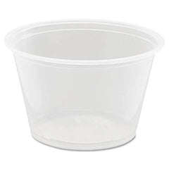 DART - Conex Complements Portion/Medicine Cups, 4 oz, Clear, 125/Bag, 20 Bags/Carton - Exact Tool & Supply