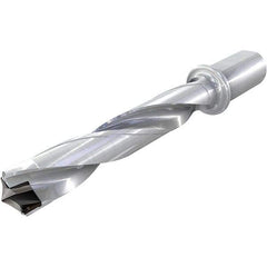 Iscar - 10mm Max Diam, 2.25xD, 22.5mm Max Drill Depth, 12mm Shank Diam, 69.5mm OAL, Replaceable Tip Drill - XCMT-MF, XCMT-MG Insert, DRG-MF Toolholder, Series DRG-MF - Exact Tool & Supply