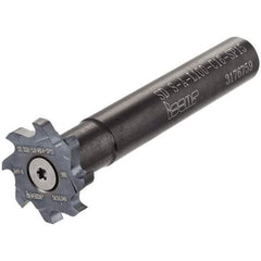 Iscar - T-Slot 11mm Stepped Shank Milling Tip Insert Holder & Shank - M4x0.5 Neck Thread, 94mm OAL, SD S-A-SP Tool Holder - Exact Tool & Supply