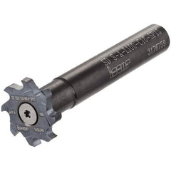 Iscar - T-Slot 5/8" Stepped Shank Milling Tip Insert Holder & Shank - M4x0.5 Neck Thread, 4.171" OAL, Steel SD S-A-SP Tool Holder - Exact Tool & Supply