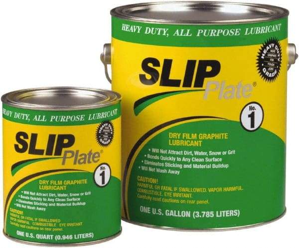 SLIP Plate - 32 oz Can Lubricant - Black, -75°F to 450°F - Exact Tool & Supply
