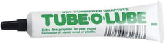 Tube-O-Lube - 2 oz Tube Lubricant - Black, -75°F to 450°F - Exact Tool & Supply