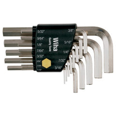 13PC SET IN HEX L-KEY SHORT ARM NICK - Exact Tool & Supply