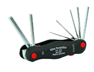 7 Piece - 2.0 - 8mm - PocketStar Fold Out Hex Metric Set - Exact Tool & Supply