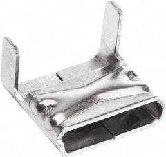 IDEAL TRIDON - Stainless Steel Banding Strap Buckle - 3/4" Wide x 0.02" Thick - Exact Tool & Supply