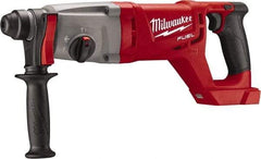 Milwaukee Tool - 18 Volt 1" SDS Plus Chuck Cordless Rotary Hammer - 0 to 4,400 BPM, 0 to 1,500 RPM, Reversible - Exact Tool & Supply