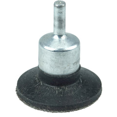 1-3/4″ Polyflex Encapsulated Circular Flared Crimped Wire End Brush, .0104″ Steel Fill - Exact Tool & Supply