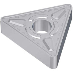 Seco - TNMG433 M6 Grade TP2501 Carbide Turning Insert - Ti(C/N)+Al2O3+TiN Finish, 60° Triangle, 1/2" Inscr Circle, 0.047" Corner Radius - Exact Tool & Supply