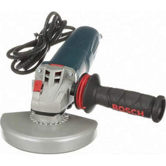 Bosch - 6" Wheel Diam, 9,300 RPM, Corded Angle & Disc Grinder - 5/8-11 Spindle, 120 Volts, 13 Amps - Exact Tool & Supply