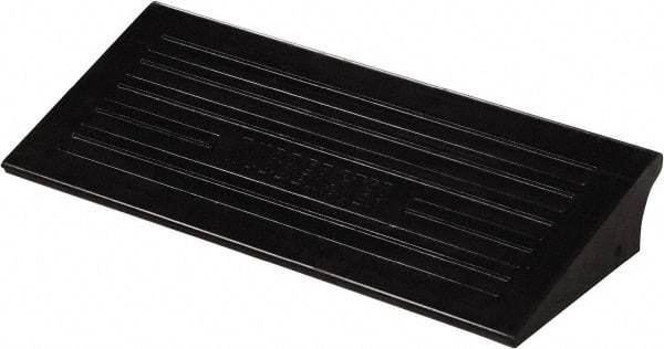 Vestil - 10-1/4" Long x 23-1/4" Wide x 3-9/16" High, Rubber Multi-Purpose Ramp - 5,000 Lb Load Limit - Exact Tool & Supply