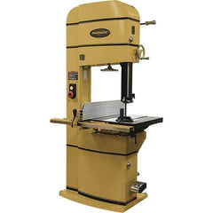 Powermatic - 20" Throat Capacity, Step Pulley Vertical Bandsaw - 2,300/4,400 SFPM, 5 hp, Single Phase - Exact Tool & Supply