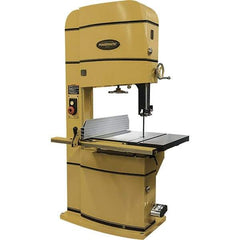 Powermatic - 24" Throat Capacity, Step Pulley Vertical Bandsaw - 2,500/4,800 SFPM, 5 hp, Three Phase - Exact Tool & Supply