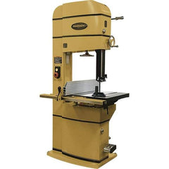 Powermatic - 20" Throat Capacity, Step Pulley Vertical Bandsaw - 2,300/4,400 SFPM, 5 hp, Three Phase - Exact Tool & Supply