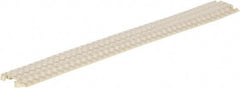 Vestil - 40" Long x 5-1/2" Wide x 3/4" High, Rubber Ramp Cable Guard - 2,200 Lb Load Limit - Exact Tool & Supply