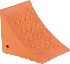 Vestil - 14-7/8" Wide x 15" High x 17-1/2" Deep, Urethane Wheel Chock - Exact Tool & Supply