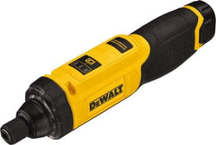 DeWALT - 8 Volt Lithium-Ion Battery Inline Cordless Screwdriver - 430 RPM, 430 In/Lb Torque - Exact Tool & Supply