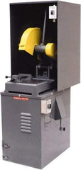 Kalamazoo - 12 or 14" Blade Diam, 1" Arbor Hole, Straight Chop & Cutoff Saw - 4,400 RPM, 5 hp, 220/440 Volts, 3 Phase - Exact Tool & Supply