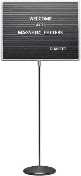 Quartet - Letter Boards Type: Open Face Height (Inch): 18 - Exact Tool & Supply