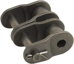 Tritan - 2" Pitch, ANSI 160-2, Double Strand Roller Chain Offset Link - For Use with Double Strand Chain - Exact Tool & Supply