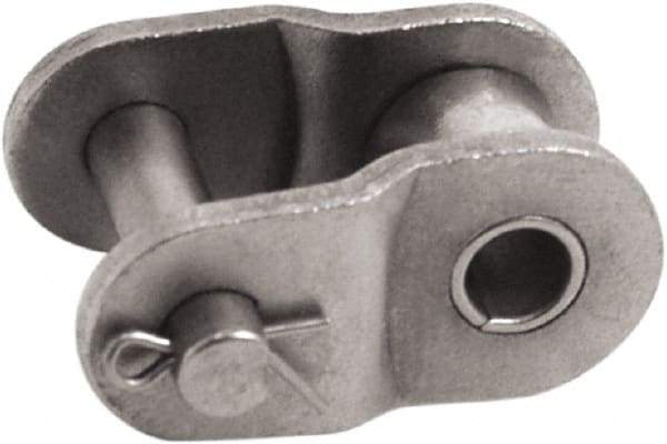 Tritan - 1/2" Pitch, ANSI 41, Roller Chain Offset Link - For Use with Single Strand Chain - Exact Tool & Supply