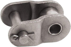 Tritan - 1/2" Pitch, ANSI 41, Roller Chain Offset Link - For Use with Single Strand Chain - Exact Tool & Supply