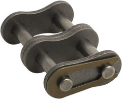 Tritan - 2" Pitch, ANSI 160-2, Double Strand Roller Chain Connecting Link - For Use with Double Strand Chain - Exact Tool & Supply