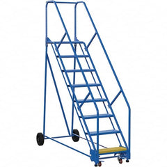 Vestil - 110" High 350 Lb Capacity 8 Step Ladder - Exact Tool & Supply