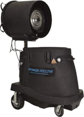 BREEZER Mobile Cooling - Misting Coolers Type: Oscillating Fan Size: 19 (Inch) - Exact Tool & Supply