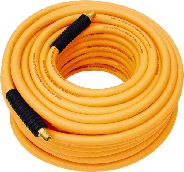 OEM Tools - 3/8" ID 100' Long Multipurpose Air Hose - MNPT x MNPT Ends, 300 Working psi, - Exact Tool & Supply