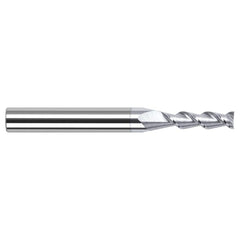 Harvey Tool - 1/8", 1/2" LOC, 1/8" Shank Diam, 1-1/2" OAL, 2 Flute Solid Carbide Square End Mill - Exact Tool & Supply
