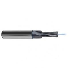 1/2-13 4FL Carbide Thread Mill-Coolant Thru-TiCN - Exact Tool & Supply