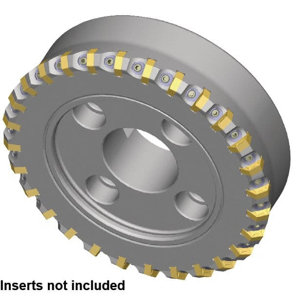 Kennametal - 4" Cut Diam, 1-1/4" Arbor Hole Diam, Indexable Square-Shoulder Face Mill - Exact Tool & Supply