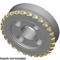 Kennametal - 4" Cut Diam, 1-1/4" Arbor Hole Diam, Indexable Square-Shoulder Face Mill - Exact Tool & Supply