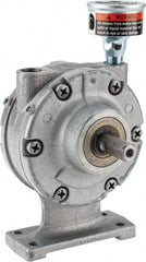 Gast - 3/4 hp Counterclockwise Foot Air Actuated Motor - 3,000 Max RPM, 1.13" Shaft Length, 4.94" OAL, 1/2" Shaft Diam - Exact Tool & Supply