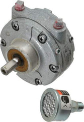 Gast - 3/4 hp Clockwise Hub Air Actuated Motor - 3,000 Max RPM, 1.13" Shaft Length, 4.94" OAL, 1/2" Shaft Diam - Exact Tool & Supply