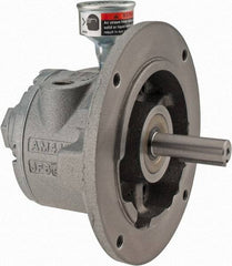 Gast - 1-1/2 hp Reversible NEMA 56C Air Actuated Motor - 3,000 Max RPM, 2.06" Shaft Length, 6.69" OAL, 5/8" Shaft Diam - Exact Tool & Supply