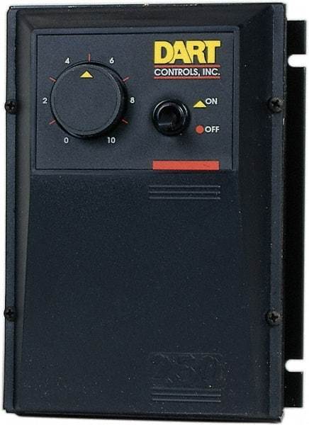 Dart Controls - 1/8 Max hp, 30 Max RPM, Electric AC DC Motor - 120 V Input - Exact Tool & Supply
