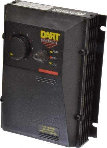 Dart Controls - 2 Max hp, 30 Max RPM, Electric AC DC Motor - 120, 240 V Input - Exact Tool & Supply