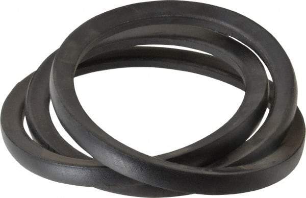 Continental ContiTech - Section 5V, 63" Outside Length, V-Belt - Fiber Reinforced Wingprene Rubber, HY-T Wedge MatchmakerEnvelope, No. 5V630 - Exact Tool & Supply