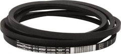 Continental ContiTech - Section 5V, 180" Outside Length, V-Belt - Fiber Reinforced Wingprene Rubber, HY-T Wedge MatchmakerEnvelope, No. 5V1800 - Exact Tool & Supply