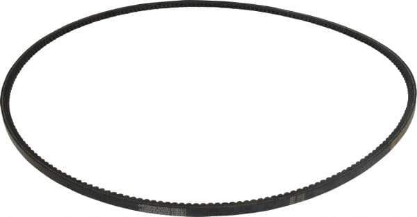 Continental ContiTech - Section 3VX, 50" Outside Length, V-Belt - Fiber Reinforced Wingprene Rubber, HY-T Wedge Matchmaker Cogged, No. 3VX500 - Exact Tool & Supply
