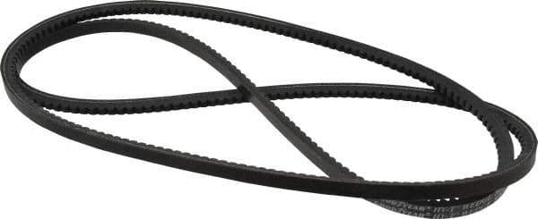 Continental ContiTech - Section 3VX, 67" Outside Length, V-Belt - Fiber Reinforced Wingprene Rubber, HY-T Wedge Matchmaker Cogged, No. 3VX670 - Exact Tool & Supply