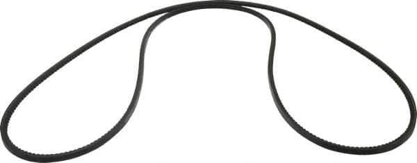 Continental ContiTech - Section 3VX, 90" Outside Length, V-Belt - Fiber Reinforced Wingprene Rubber, HY-T Wedge Matchmaker Cogged, No. 3VX900 - Exact Tool & Supply